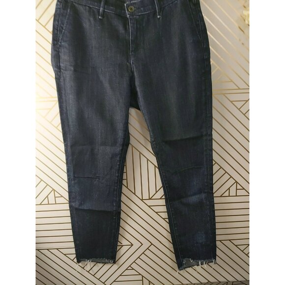 Rag & Bone Women's Jeans Dash Trouser Ice Blue Ankle Dark Wash Denim Stretch 27 - Picture 7 of 10